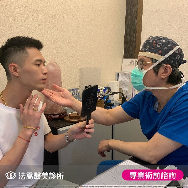 法喬醫美診所,邱浚彥,墊下巴